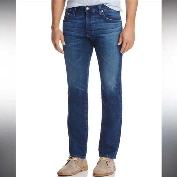 AG matchbox slim straight jeans in excellent like-new condition 28 x 34 inseam - Picture 1 of 6